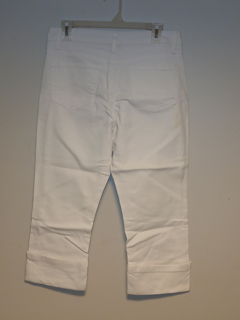 Merona White Crop Jeans - Women's Fit 1 - Picture 2 of 4